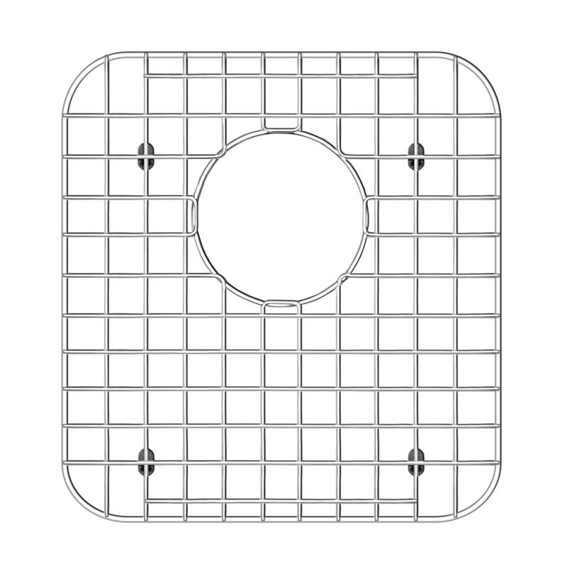 Whitehaus Matching Grid for Small Bowl of Model WHNDBU3318 - Stainless Steel - Stainless Steel