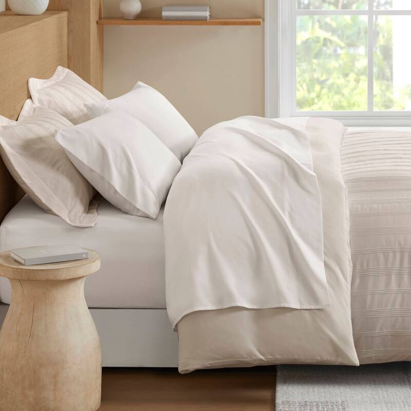 Chelsea Square Logan Woven Striped Duvet Set