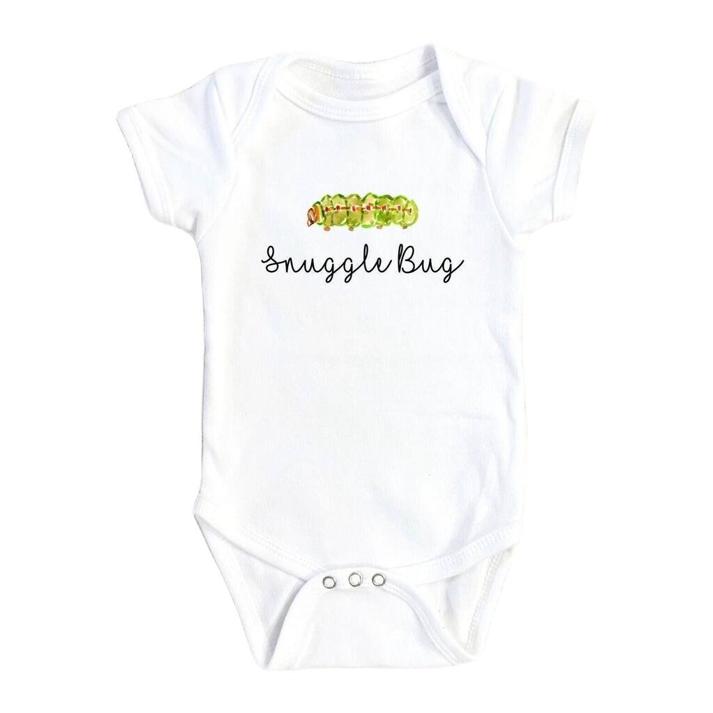 Caterpillar Snuggle - Baby Boy Girl Clothes Infant Bodysuit Funny Cute Newborn