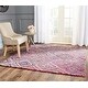 preview thumbnail 1 of 12, SAFAVIEH Handmade Nantucket Roselies Contemporary Cotton Rug 6' Square - Multi - Square