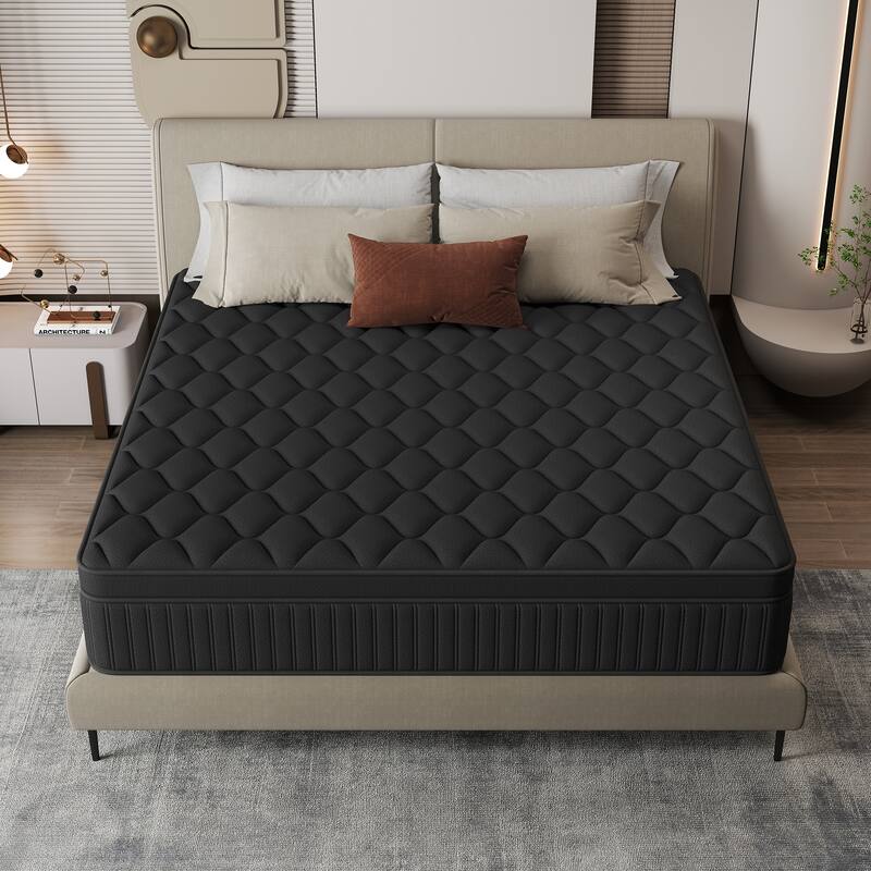 14" Medium Pocket Spring Hybrid Mattress in a Box - King