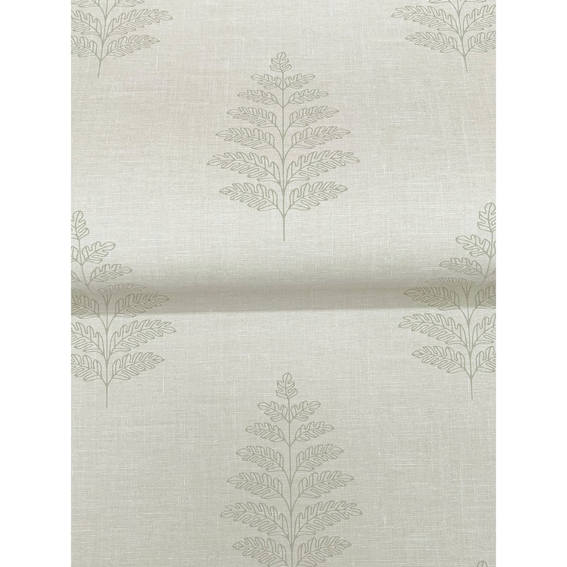 Chesapeake Frond Beige Leaf Wallpaper