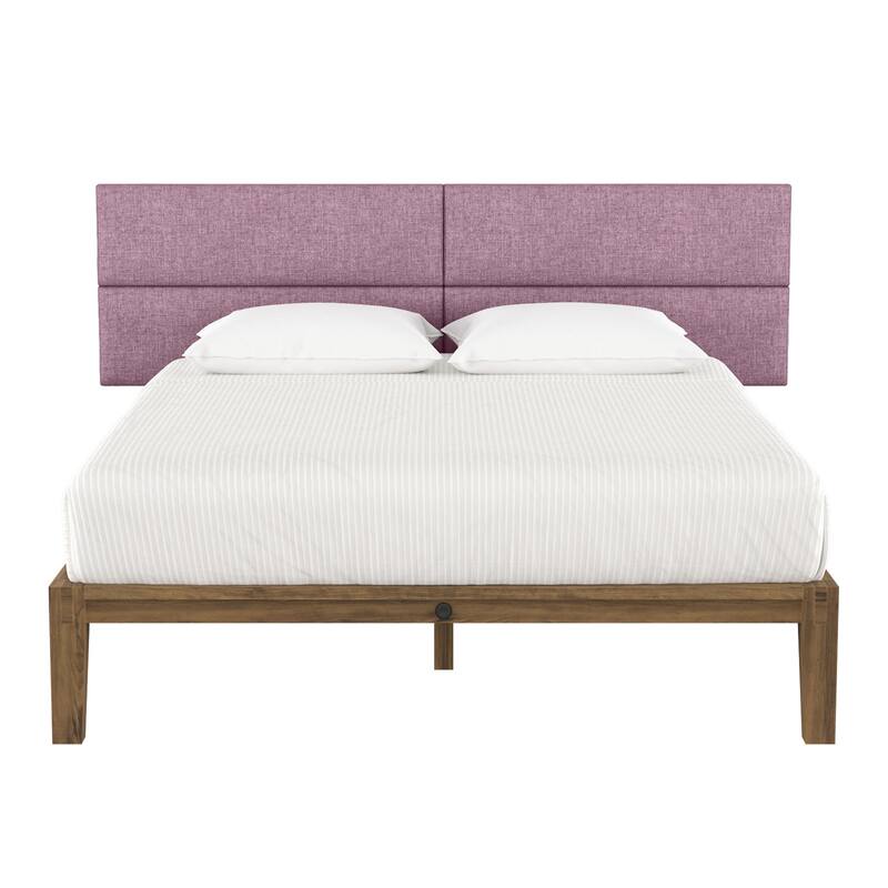 Jaxx Panelist Modern Padded Headboard - Set of 4 Wall Mounted Panels