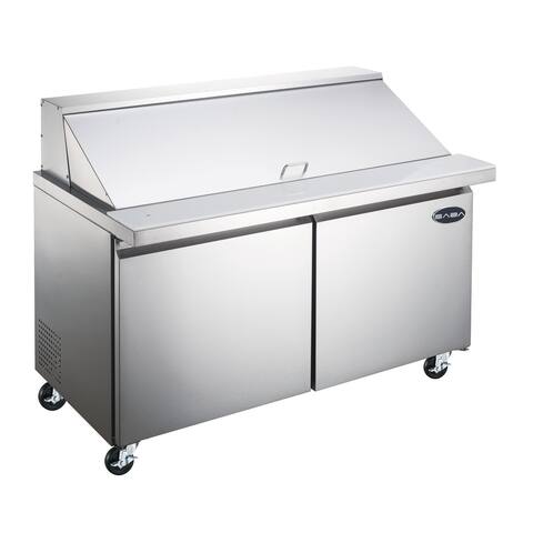 SABA - 60" Two Door Commercial Mega-Top Sandwich Prep Table