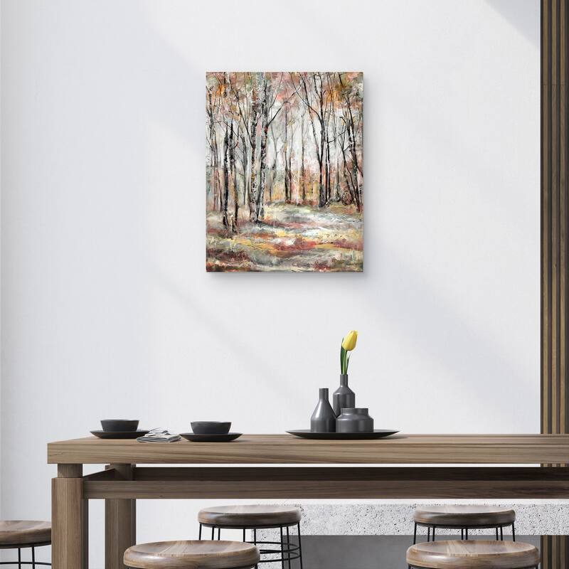 Kaleidoscope Trees I by Studio Arts Canvas Art Print