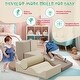 preview thumbnail 5 of 12, 7-Piece Indoor Climbing Foam Set for Kids - Soft PU Toddler Climbing Toys, Indoor Climb and Crawl Activity Play Set