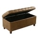 preview thumbnail 5 of 19, Copper Grove Caluire Button Tufted Storage Bench