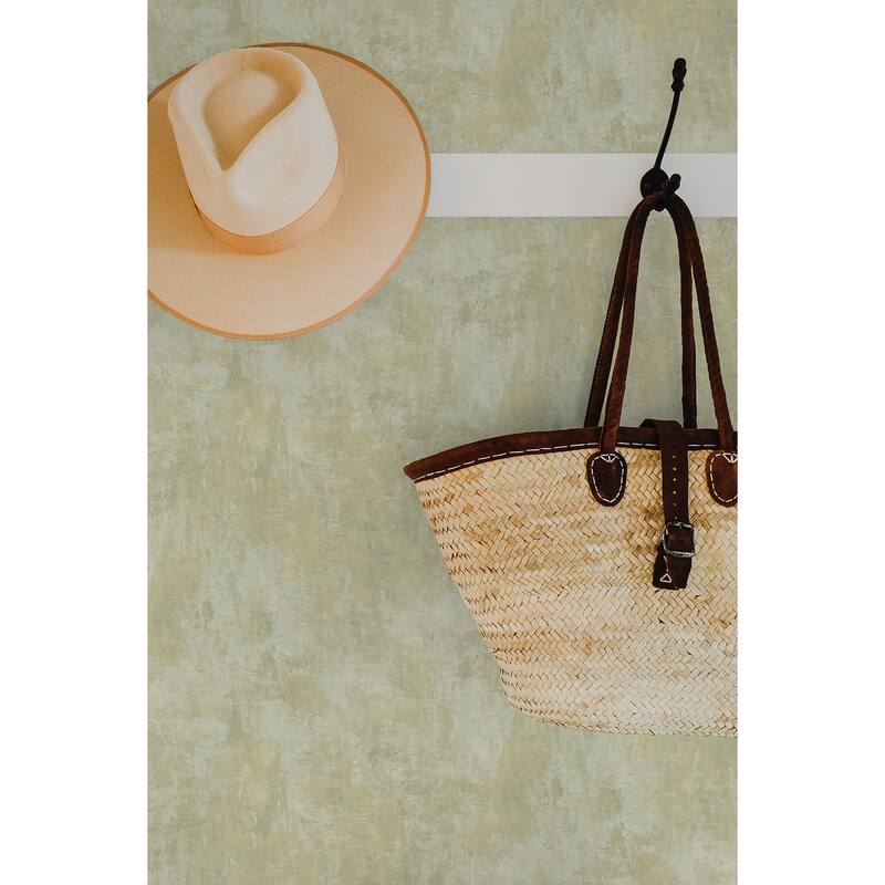 Seabrook Designs River Street Faux Unpasted Wallpaper