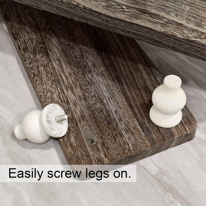 2 Pcs Set Wooden Display Riser - S