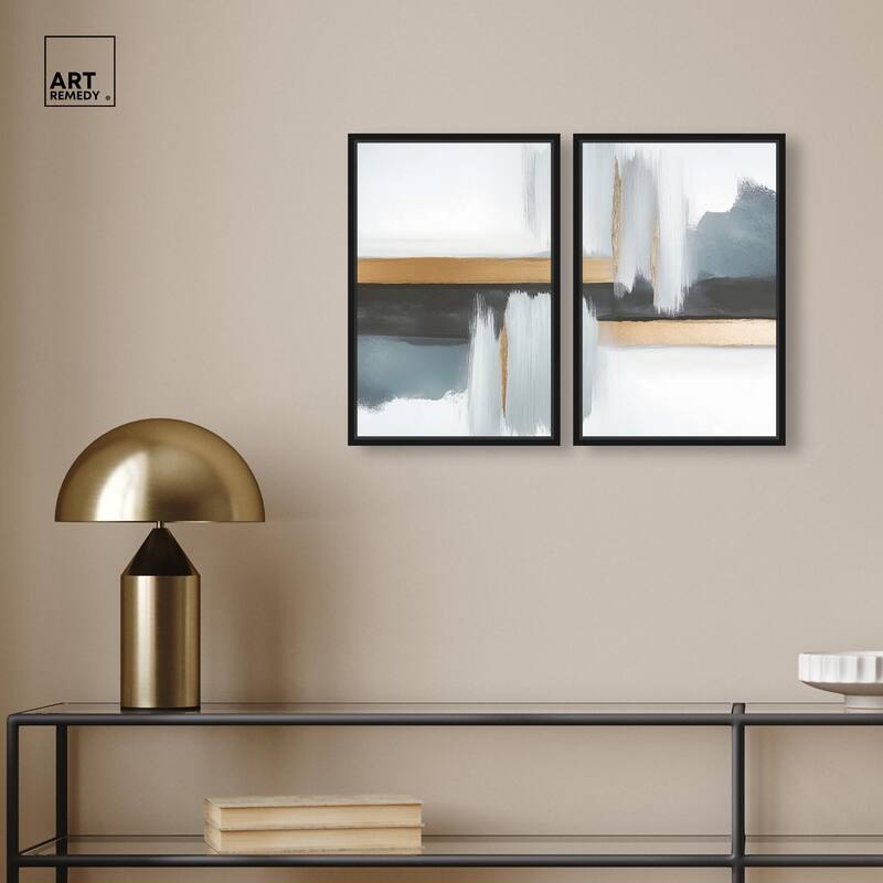 Azure Horizon II Canvas Set of 2 by Art Remedy