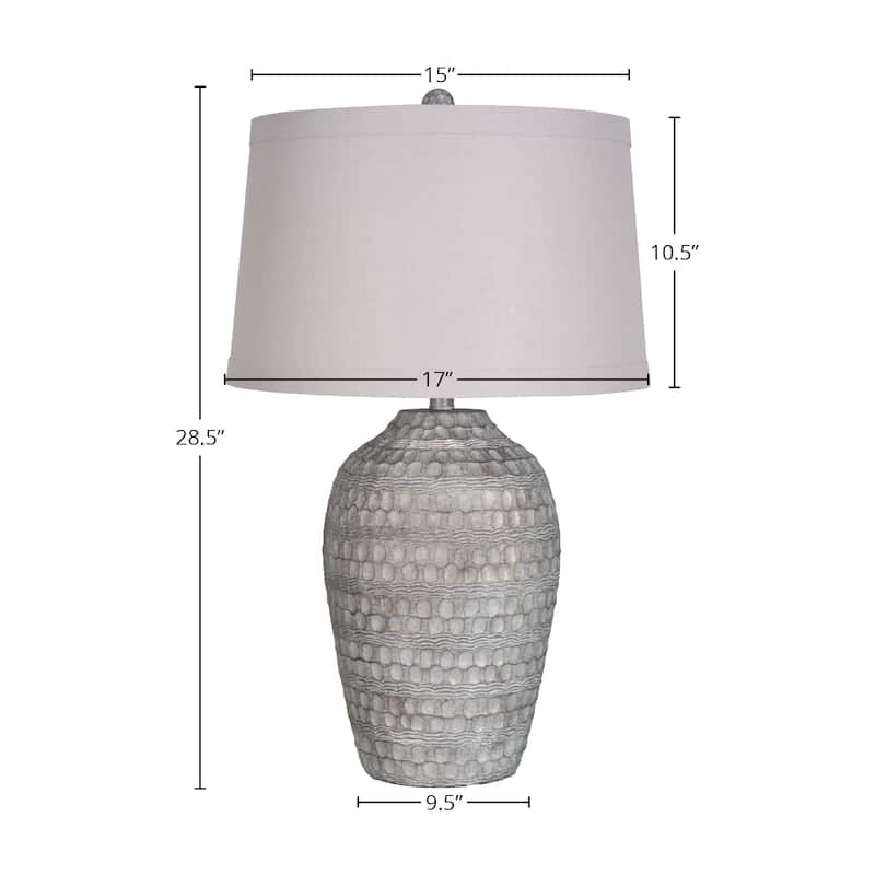 Polyresin Table Lamp (Set of 2) - N/A