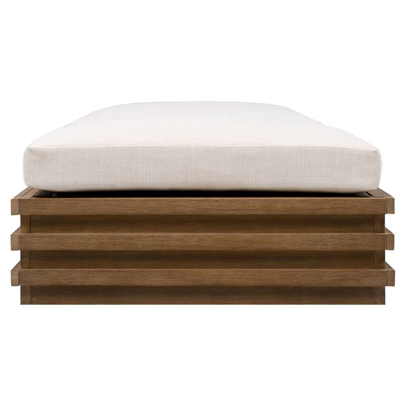 SAFAVIEH Couture Barbados Eucalyptus Chaise Lounge - 28"W x 79"D x 32"H