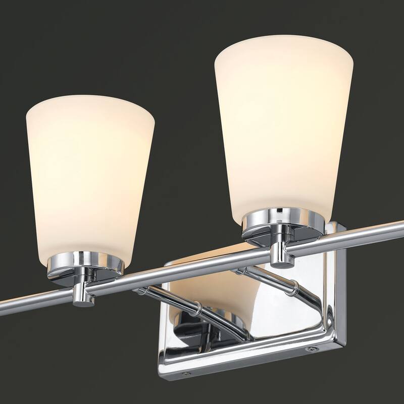 Acroma 6 - Light Steel Dimmable Bathroom Vanity Light - 6-light