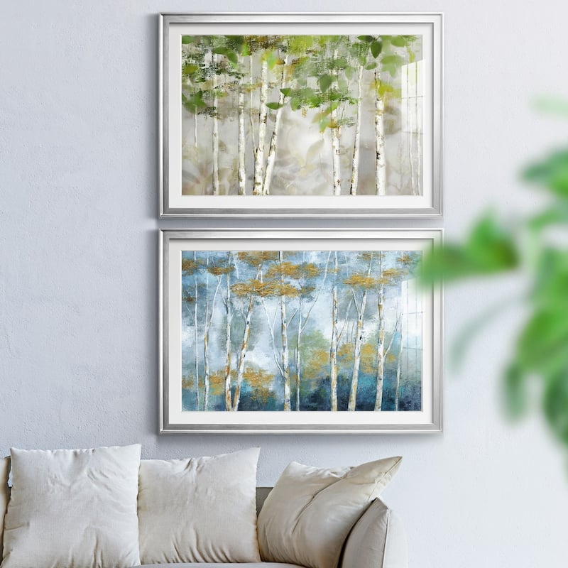 Evergreen Forest Premium Framed Print - Ready to Hang