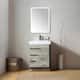 Option Grey-White Sink