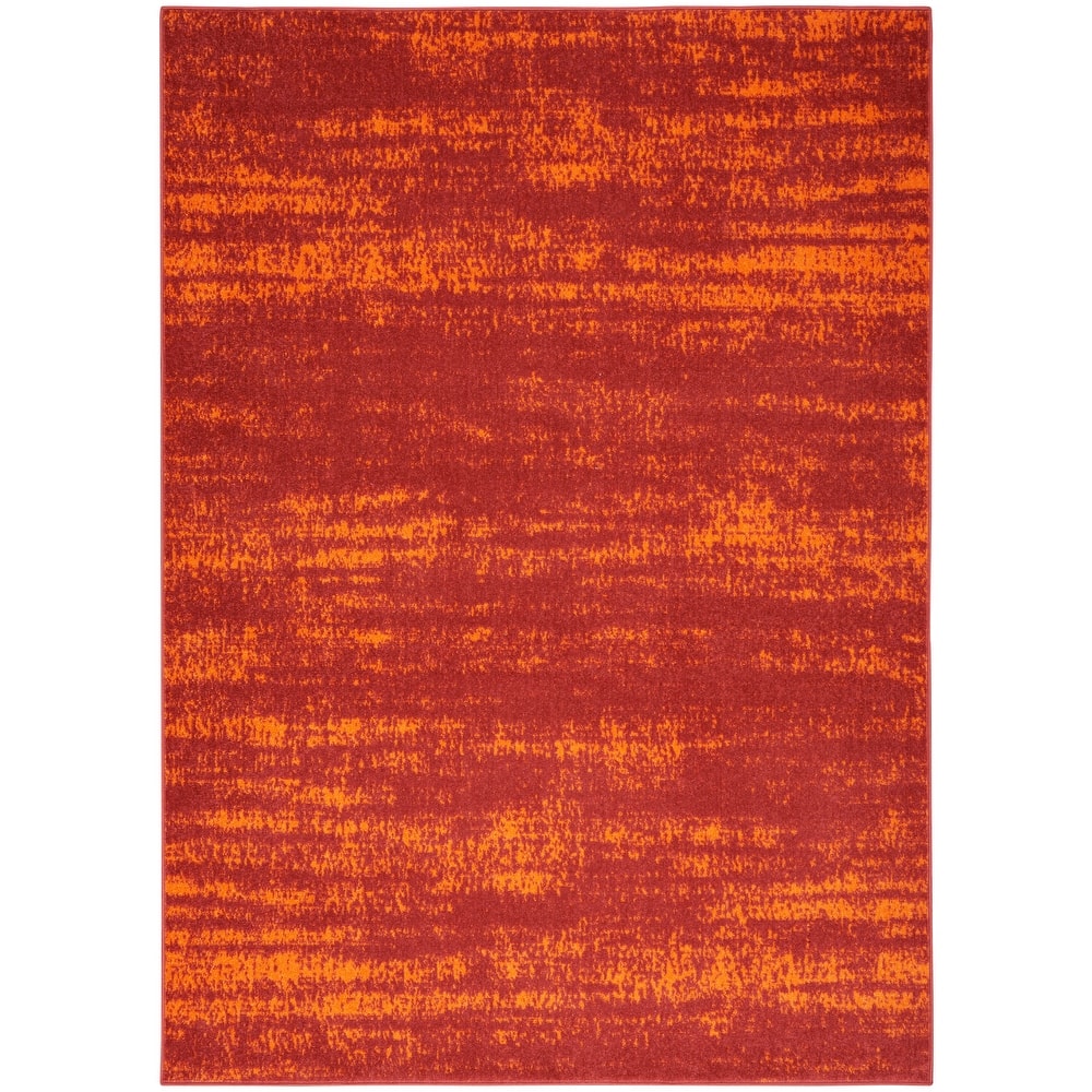 Nourison Essentials Solid Indoor/Outdoor Area Rug