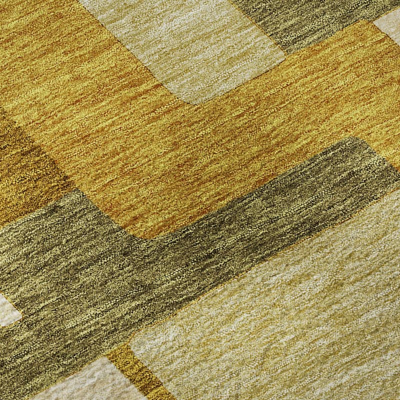 Premium Washable Super Soft Geo Casual Mayfield Rug