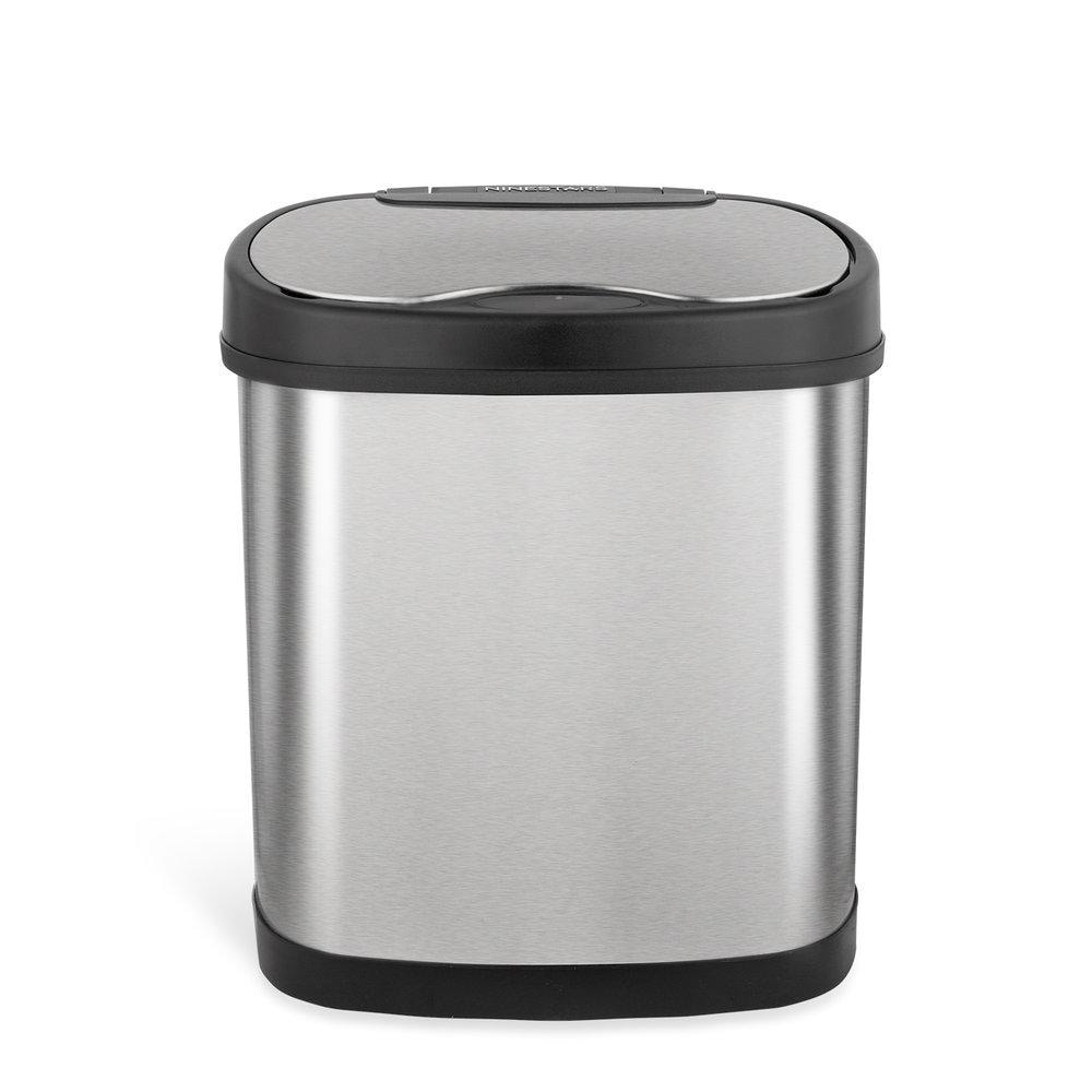 NINESTARS 3 Gallon Motion Sensor Trash Can DZT-12-13 - On Sale