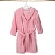 preview thumbnail 37 of 78, Sweet Kids 100% Polyester SUPER PLUSH Double Brushed Hooded Bathrobe with White Bookman Monogram