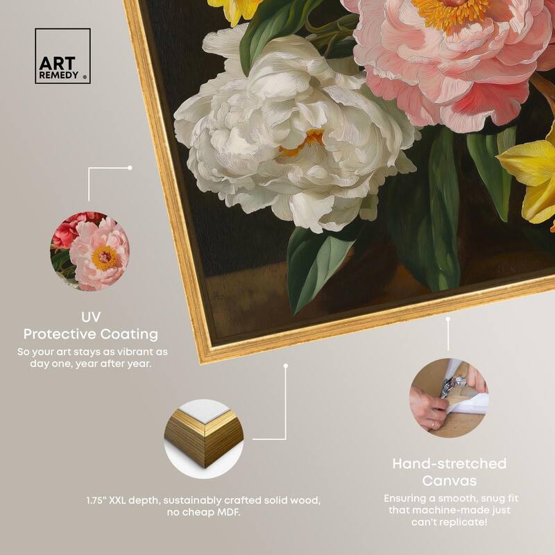 Garden's Glory Canvas by Art Remedy