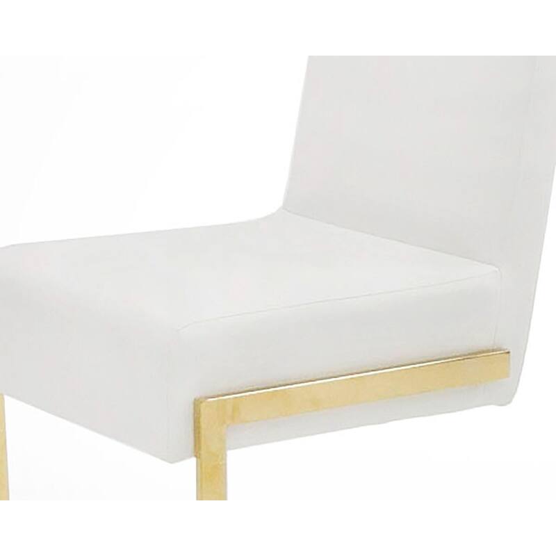 Modrest Batavia Modern White Dining Chair (Set of 2)