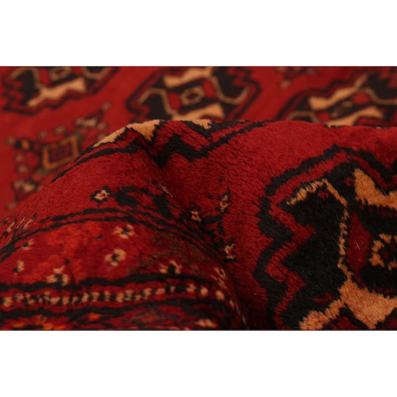 Teimani Red Rug 3'9" x 6'7" - 3'9 x 6'7