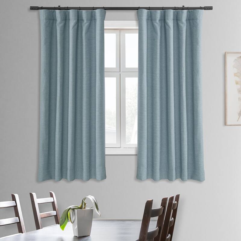 Exclusive Fabrics Bellino Room Darkening Curtain (1 Panel) - 50 x 63
