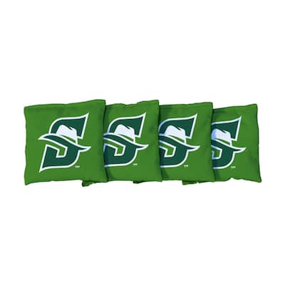 Stetson Gold Light Green Cornhole Bags