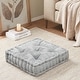 preview thumbnail 11 of 30, Intelligent Designs Charvi Poly Chenille Square Floor Pillow Cushion