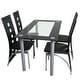 preview thumbnail 5 of 11, Porch & Den Matthew 5-piece Chair/Table Dining Set