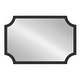preview thumbnail 133 of 134, Kate and Laurel Hogan Scalloped Wood Framed Mirror