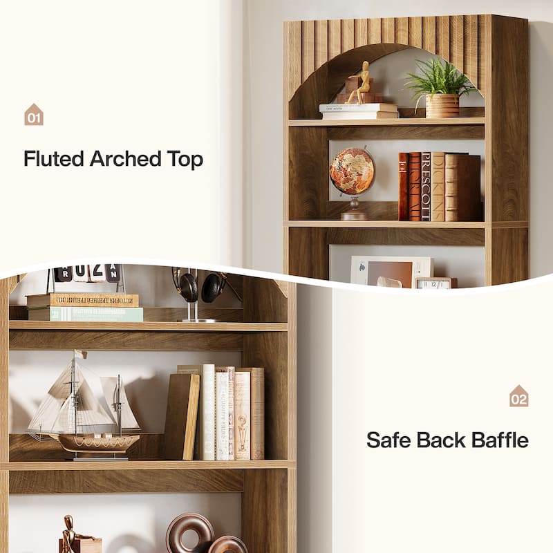 70.8-inch Tall Bookshelf