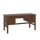 preview thumbnail 12 of 18, Seraf Transitional 56" Wooden Desk with Hidden Drawers and Concealed Cable Hole by HULALA HOME