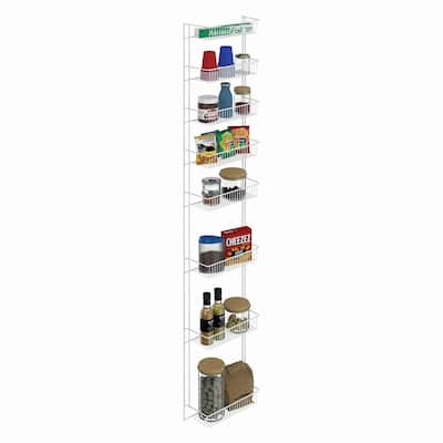 ClosetMaid 8-Tier Fixed Mount Wall Rack