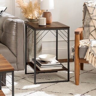 Carbon Loft 16-inch Industrial Side Table - Bed Bath & Beyond - 33887874
