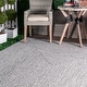 preview thumbnail 98 of 127, Nuloom Wynn Braided Indoor/Outdoor Area Rug