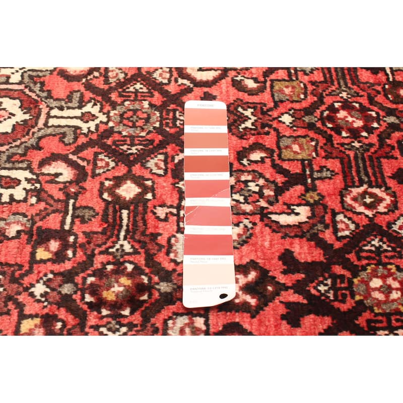 ECARPETGALLERY Hand-knotted Andelz Red Wool Rug - 3'5 x 5'7