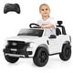 preview thumbnail 1 of 20, Costway 12V Licensed Ford Ranger Kids Ride on Car with Remote Control - See Details White