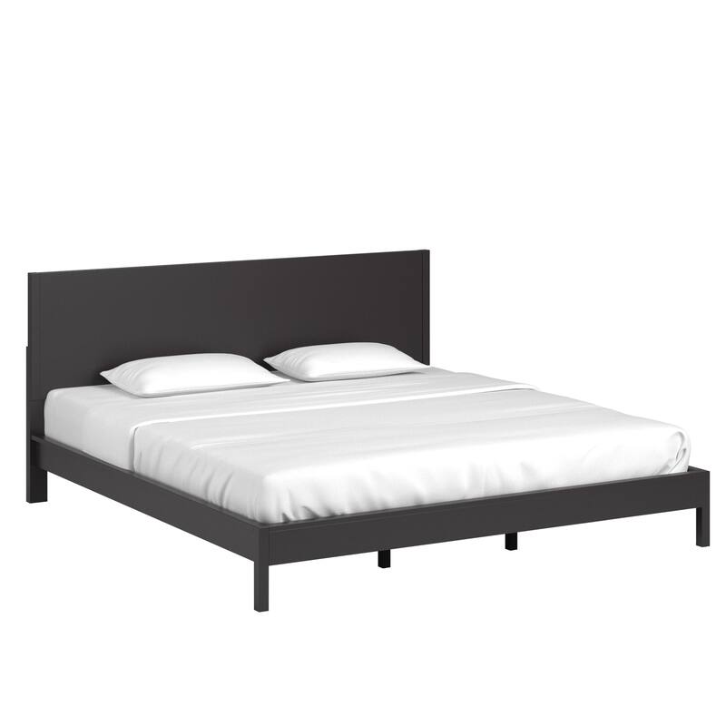 Ingleside Danish-inspired Platform Bed by iNSPIRE Q Modern - Black - King
