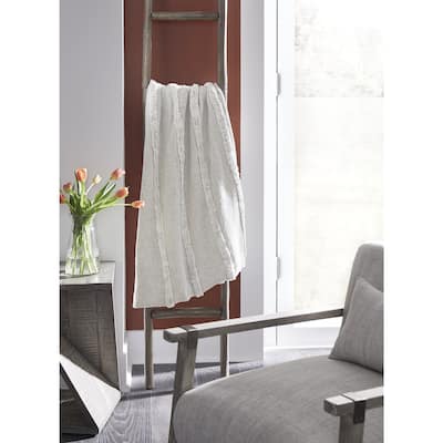 Signature Design by Ashley Samsen Gray Throw (Set of 3)