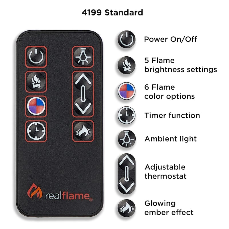 Calie 67" Electric Fireplace TV Stand by Real Flame