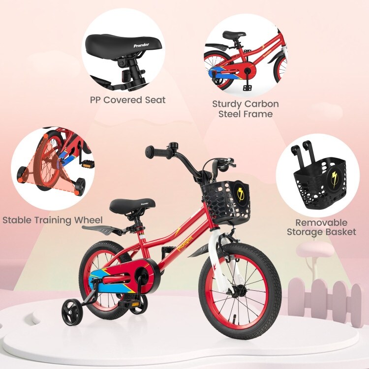 14 Inch Kids Bikes Year Old 14 Inch Kid's Bike With Training
