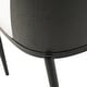 preview thumbnail 13 of 17, Voren 7-Piece Dining Set 55-Inch Rectangular Sintered Stone Dining Table and 6 Upholstered Chairs with Gold Base