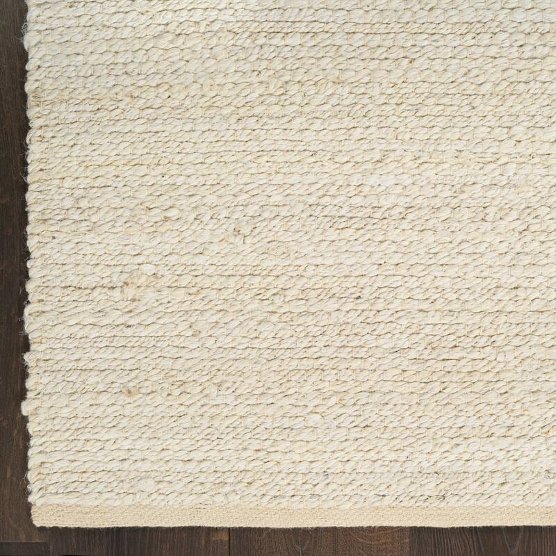 Nourison Natural Jute Indoor only Solid Area Rug