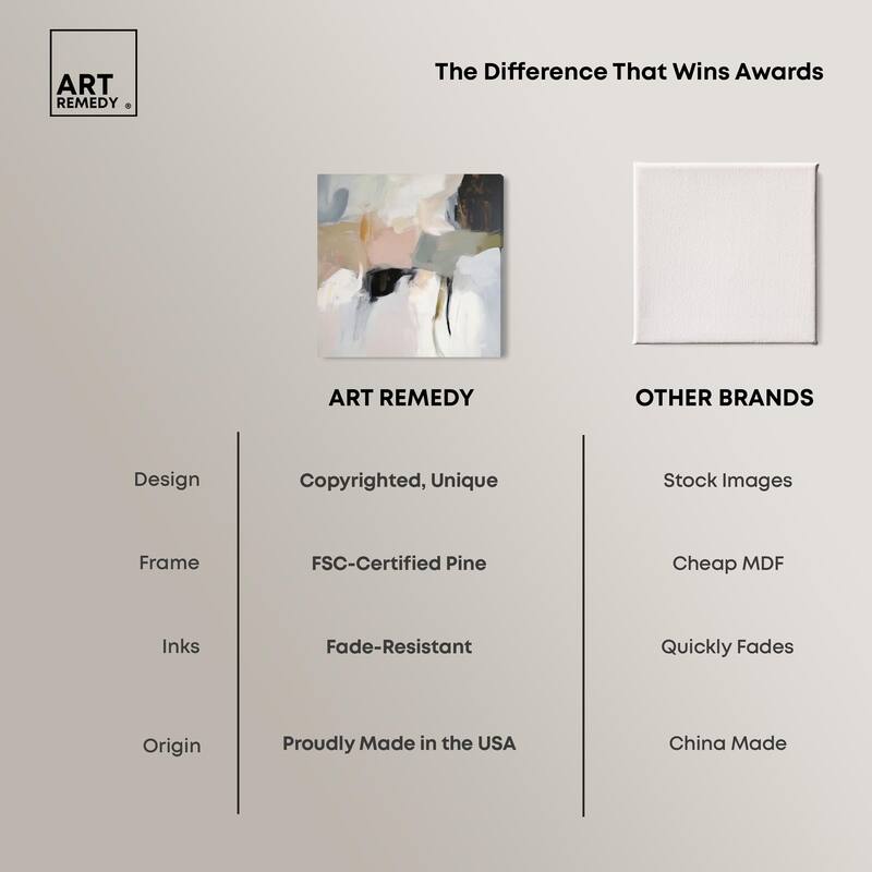 Softened Encounters I Canvas by Art Remedy, Gallery Wrapped