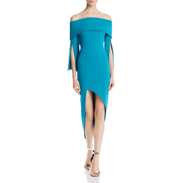 elliatt one shoulder popover dress