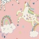 preview thumbnail 4 of 2, NEXT Party Unicorn Pink Wallpaper