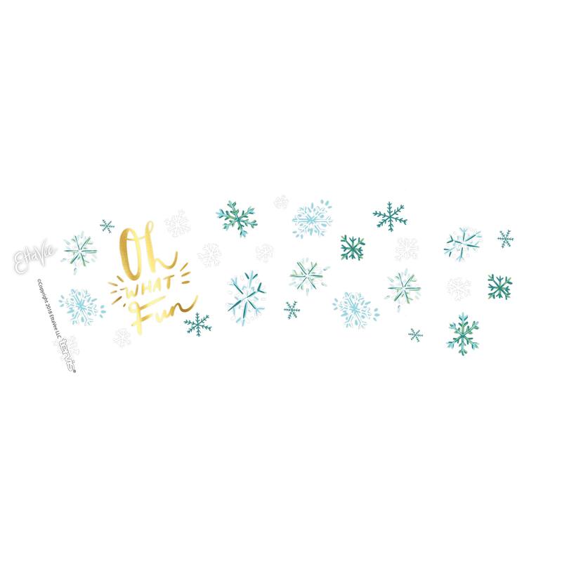 Tervis EttaVee Oh What Fun Christmas Holiday Made in USA Double Walled Insulated Travel Tumbler, Oh What Fun - 16oz Mug