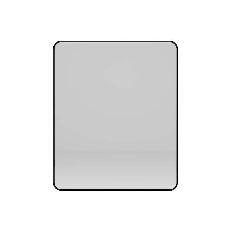 Fresca FMR473036 Reece 29-1/2"W x 35-7/16"H Rectangular Flat Aluminum