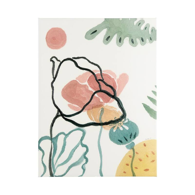 Before Summer I (42 x 56) Canvas Art Print - Large